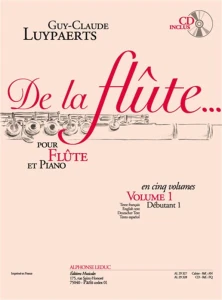 Guy-Claude Luypaerts: de La Flute pour Flute et Piano 1
